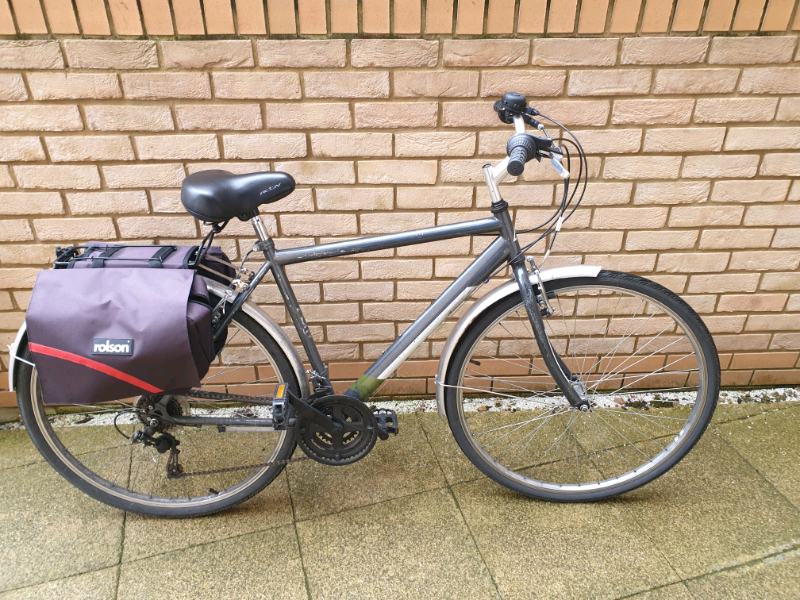 rolson double bike pannier bag